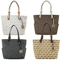 Michael Kors Jet Set Signature Logo Tote